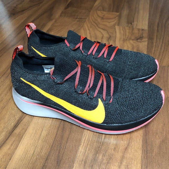 nike zoom fly flyknit orange